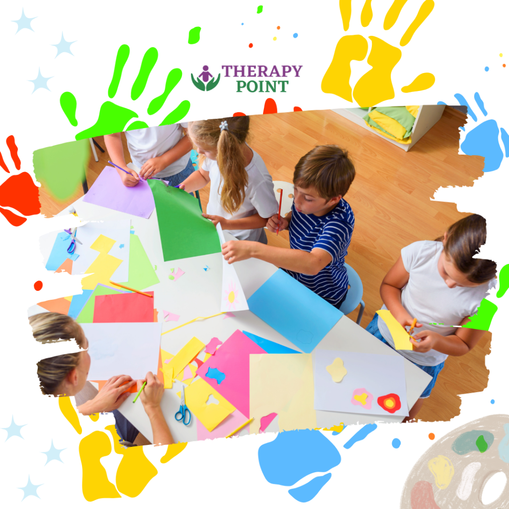 How Art and Craft Support Children’s Skill Development at Therapy Point